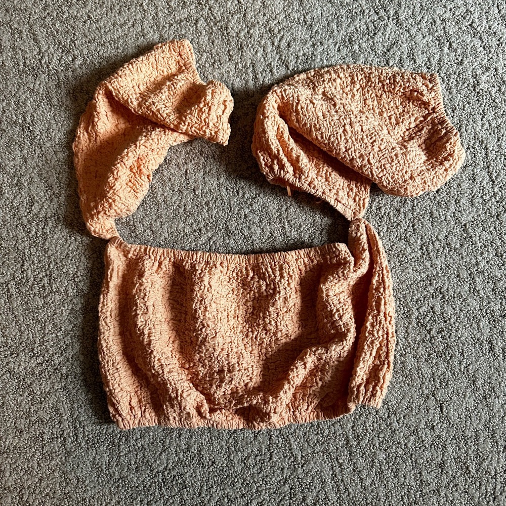 Orange Crop Top